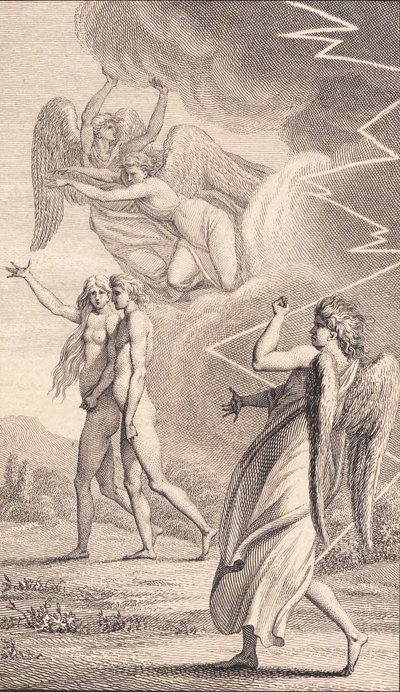 Illustration zu Ewalds "Adam und Eva". V von J.F. Clemens