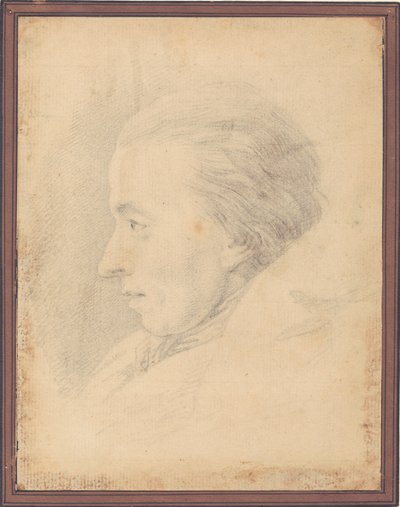 Porträt des Dichters Johannes Ewald (1743-81) von J.F. Clemens
