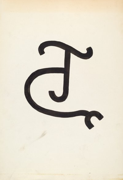 Viehbrand, um 1936 von J.Henry Marley