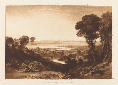 Zusammenfluss von Severn und Wye, veröffentlicht 1811 von Joseph Mallord William Turner