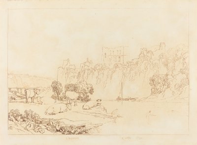 Fluss Wye, veröffentlicht 1812 von Joseph Mallord William Turner
