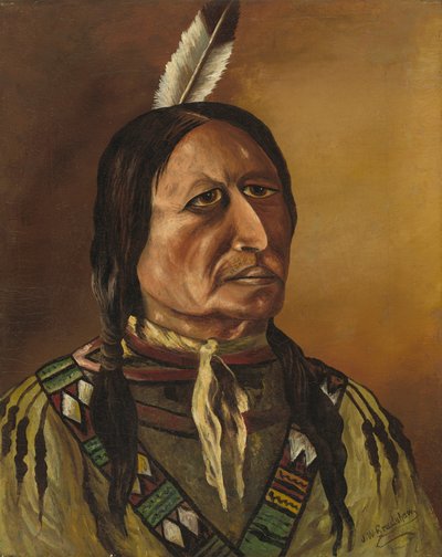Indianer der Prärie, viertes Viertel des 19. Jahrhunderts von J.W. Bradshaw