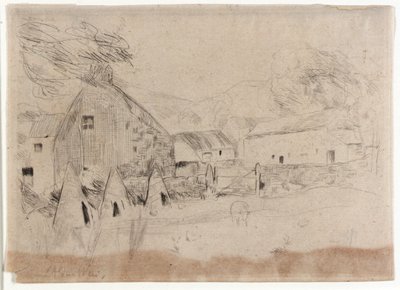 Bauernhof - Isle of Man von J. Alden Weir