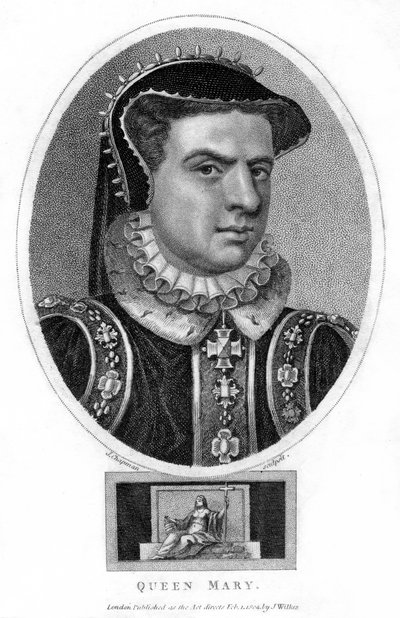 Königin Maria I. von England, 1804 von J. Chapman