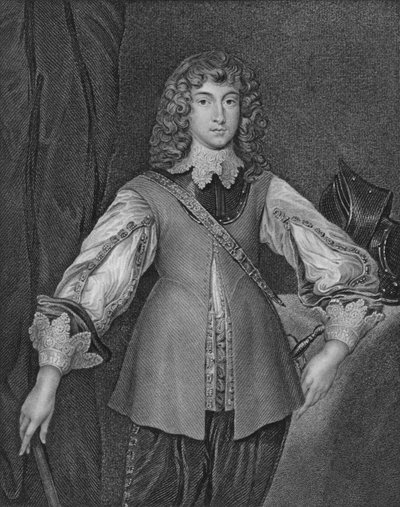 Prinz Rupert, ca. 1640, frühes bis mittleres 19. Jahrhundert von J. Cochran