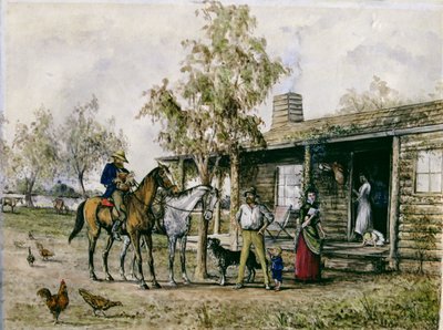 Die heimwehkranke Pionierfrau von J. Comins