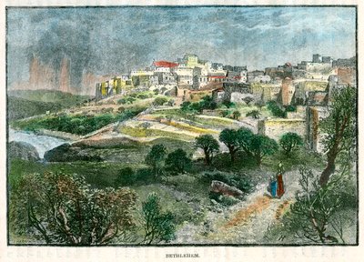 Bethlehem, Palästina, ca. 1885 von J Harmsworth
