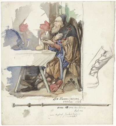 Detail (Die Emmausjünger) von Jac van Looij