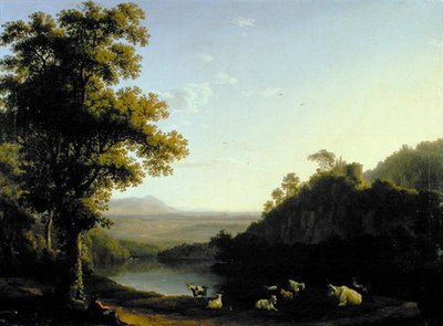 Römische Landschaft von Jacob Philippe Hackert