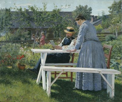 Im Garten von Jacob Bratland
