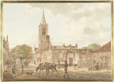Straßenszene in Beverwijk von Jacob  Cats