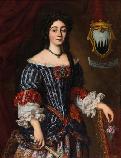 Lucrezia Ruffo 1661-1722, Marchesa della Valle von Jacob Ferdinand Voet