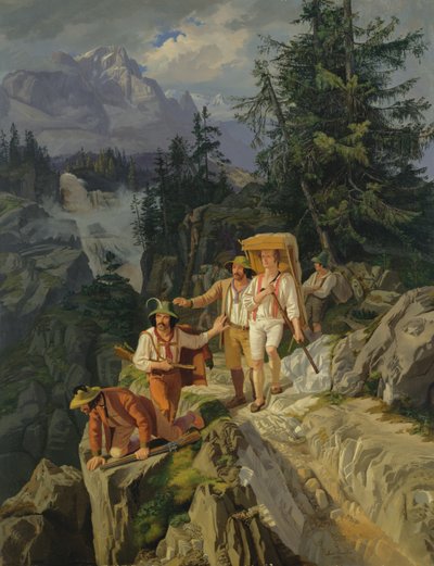 Tiroler Schmuggler (1831) von Jacob Gensler