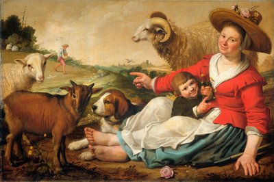 Die Schäferin von Jacob Gerritsz Cuyp