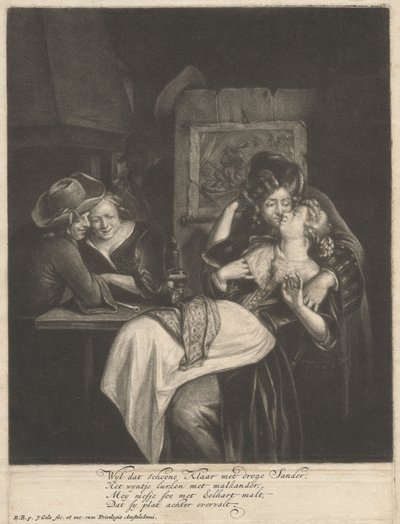 Liebesszene von Jacob Gole