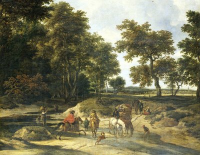 Die Furt von Jacob van Ruisdael