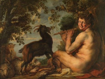 Ein Satyr, ca. 1630-35 von Jacob Jordaens