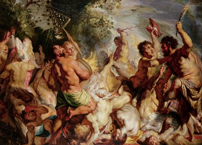 Lapithen und Zentauren von Jacob Jordaens