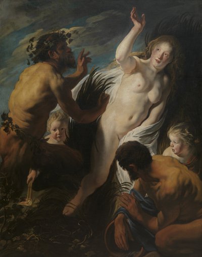 Pan und Syrinx von Jacob Jordaens