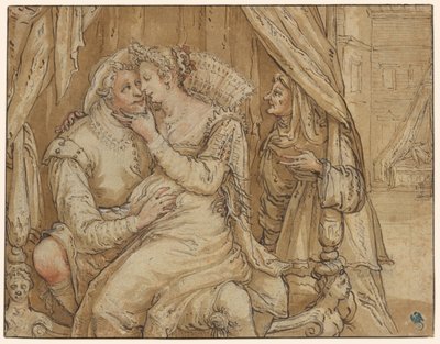 Liebespaar von Jacob Matham
