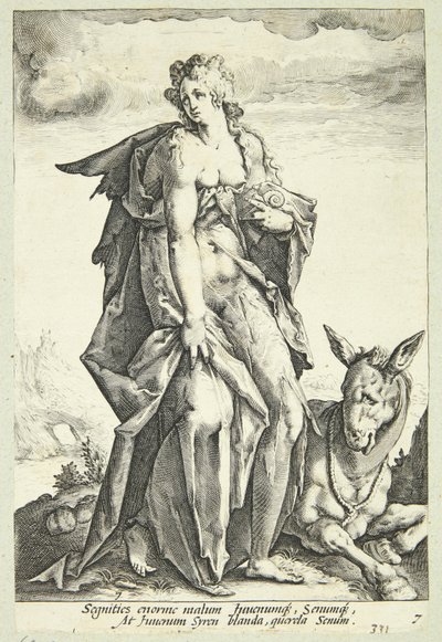 Faulheit von Jacob Matham