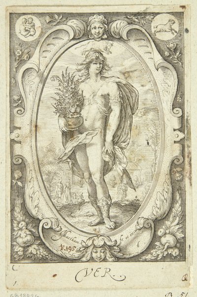 Frühling von Jacob Matham