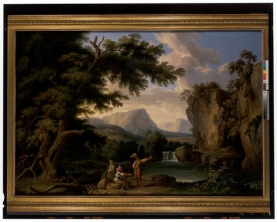 Ein Paar Landschaften von Jacob Philippe Hackert