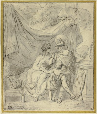 Mars und Venus von Jacob Toorenvliet
