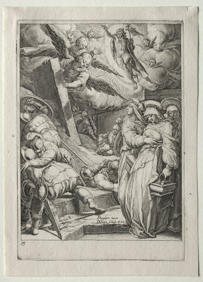Passionszyklus: Die Auferstehung von Jacob de Gheyn II