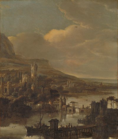 Flussansicht von Jacob de Wet (I) (attributed to)