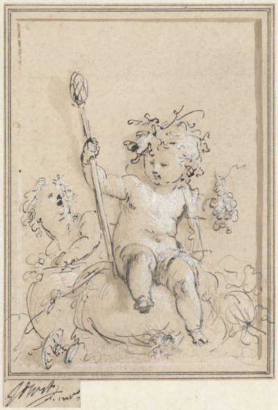 Allegorie auf den Weinbau von Jacob de Wit