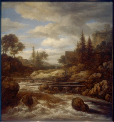 Wasserfall von Jacob van Ruisdael