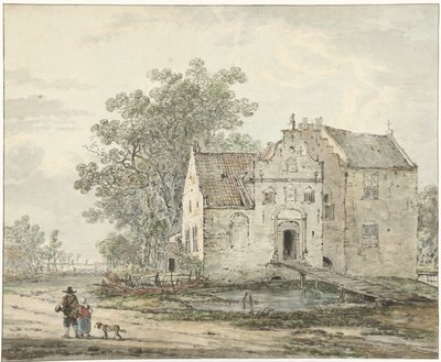 Schloss IJzendoorn in der Betuwe von Jacob van Strij