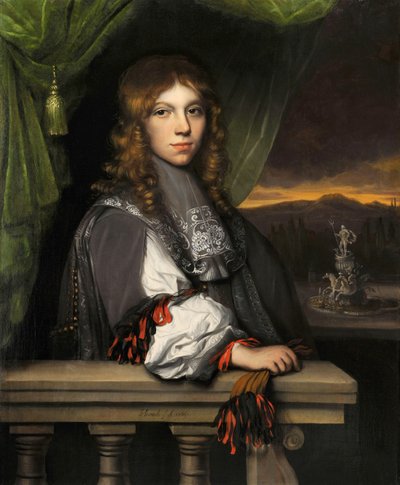 Porträt von Mattheus van den Broucke von Jacobus Leveck