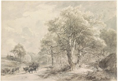 Winterlandschaft von Jacobus Pelgrom