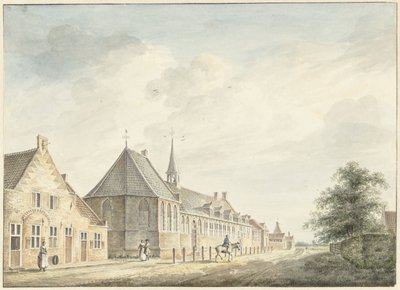 Das Jobs-Hospital in Utrecht von Jacobus Versteegen