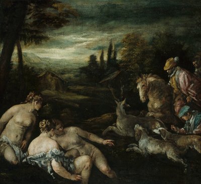 Diana und Actaeon von Jacopo (1510 92) Bassano