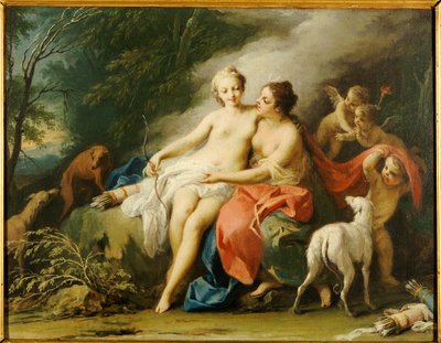 Jupiter und Kallisto von Jacopo Amigoni