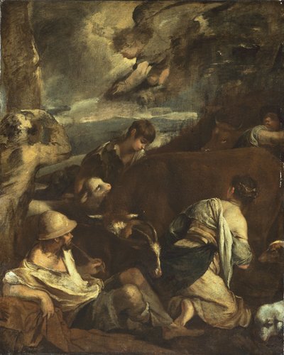 Verkündigung an die Hirten von Jacopo Bassano
