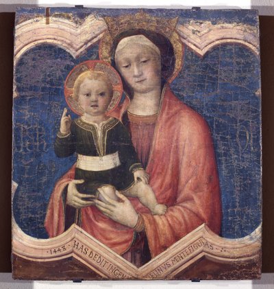Madonna und Kind, 1448 von Jacopo Bellini