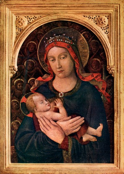 Madonna mit Kind, 15. Jahrhundert, 1926 von Jacopo Bellini