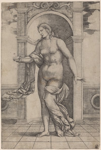 Lucretia von Jacopo Francia