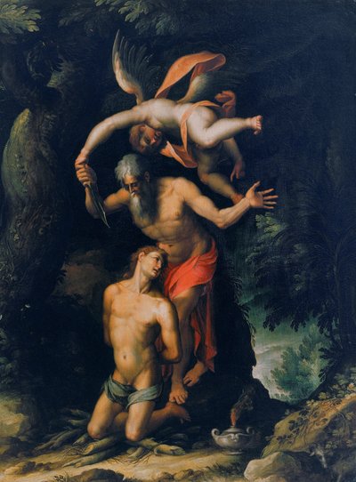Das Opfer Isaaks von Jacopo Ligozzi