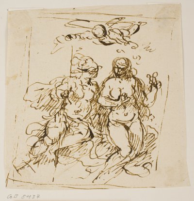 Cupid, Mars und Venus von Jacopo Palma