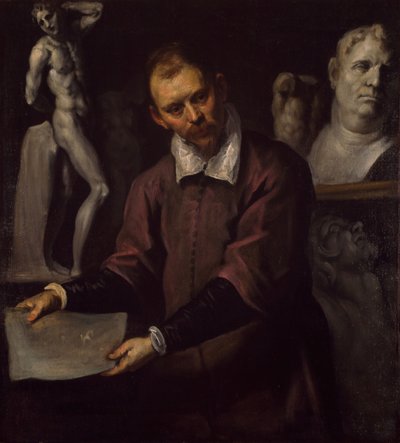 Porträt eines Mannes, 1600-1610 von Jacopo Palma