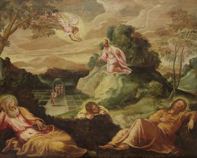 Die Agonie im Garten von Jacopo Robusti Tintoretto
