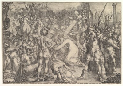 Christus trägt das Kreuz von Jacques Bellange