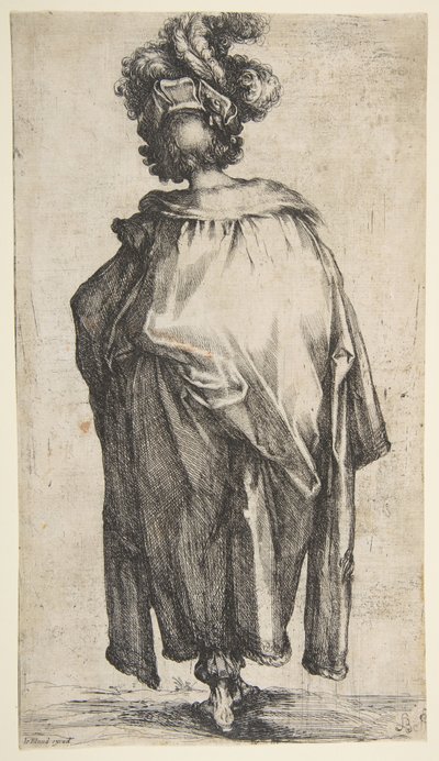 Melchior, aus der Drei Magier Serie, 1595-1616 von Jacques Bellange