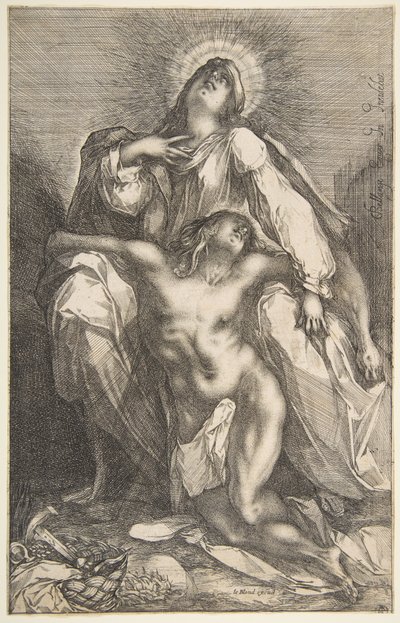 Pietà von Jacques Bellange
