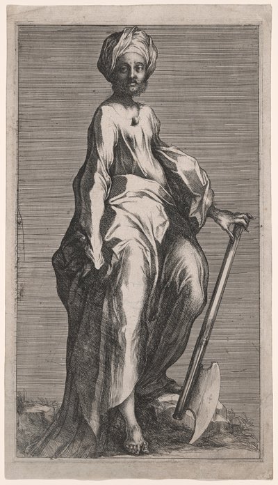 Heiliger Judas (oder Heiliger Matthias) von Jacques Bellange